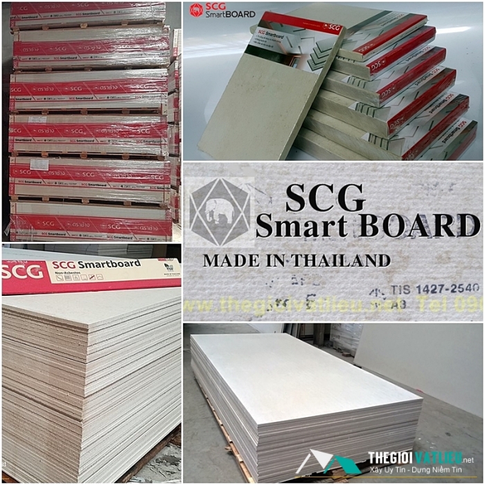 Bảng báo giá tấm Cemboard Smartboard Thái Lan
